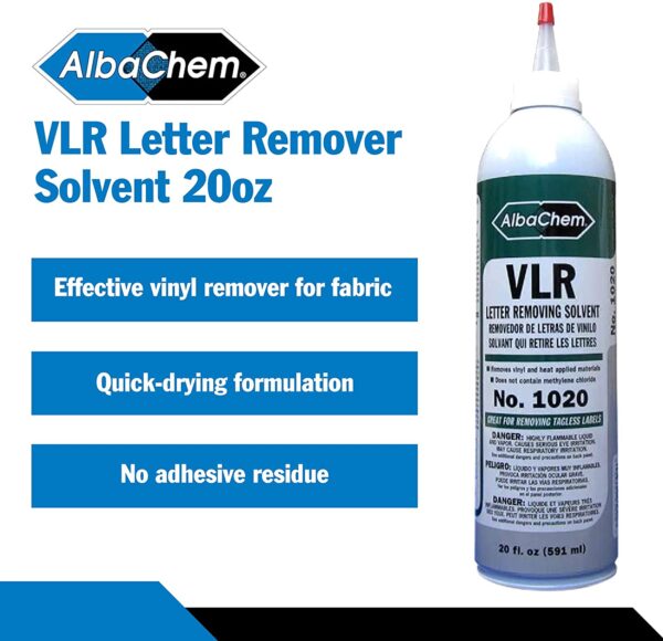 AlbaChem Heat Transfer Vinyl Removers - VLR 1020 - Image 3