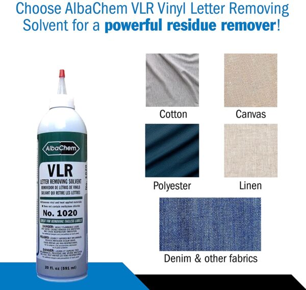 AlbaChem Heat Transfer Vinyl Removers - VLR 1020 - Image 4