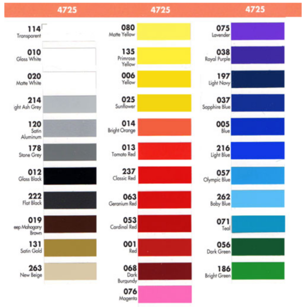 Sign Vinyl Semi-gloss Lumina 4725 24" - Image 2