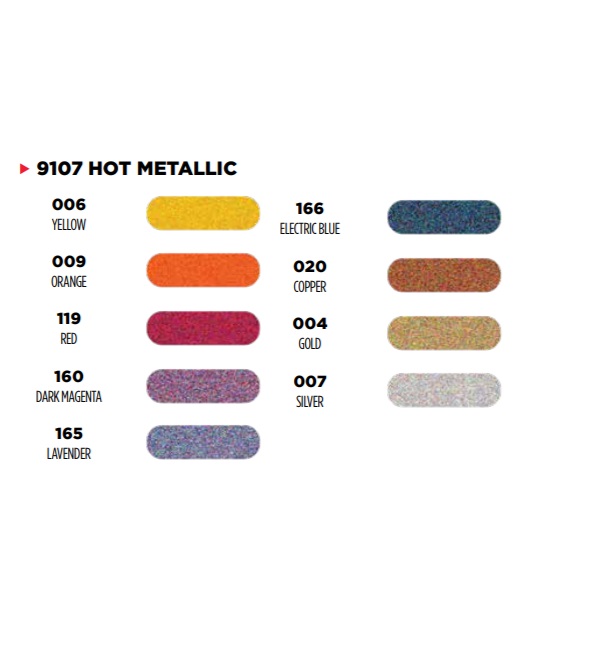 Heat Transfer Vinyl Hot Metallic Lumina 9107 15"