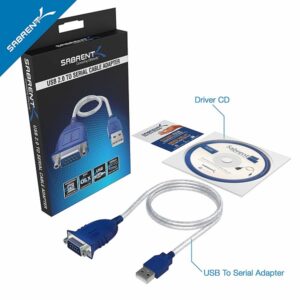 Câble d'adaptateur série USB vers RS232 (avec chipset FTDI)