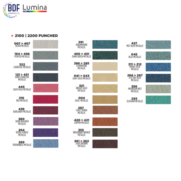 Lumina® 2100 Metallic Premium Cast Sign Vinyl  24"