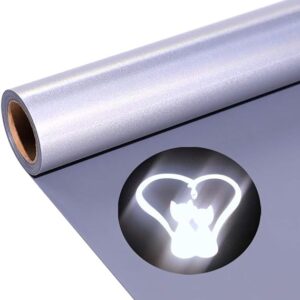 Vinyle de transfert de chaleur ultra réfléchissant BDF 20" Silver