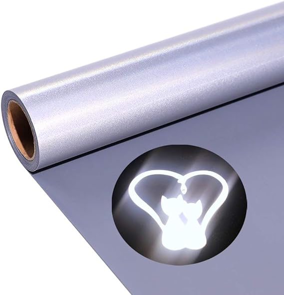 BDF 20" Ultra Reflective Heat Transfer Vinyl Silver