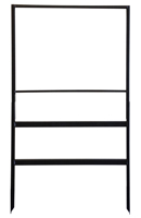 32" x 24" Metal Two Post Frame lawn sign holder