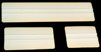 Heavy Duty Teflon squeegees 6",12"