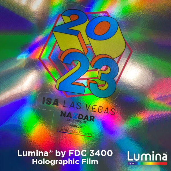 FDC Lumina 3400 Holographic Sign Vinyl Films