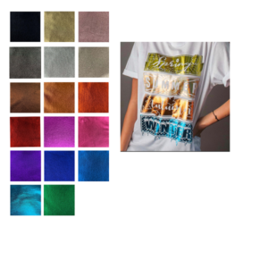 Heat Transfer Vinyl Foil Metallic Stretchy BDF 700