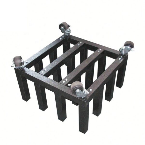 Support mobile en vinyle robuste, 16 rouleaux, noyau de 3 po - Image 2
