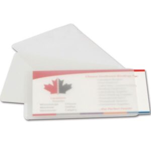 Laminating Pouch Business Card 5mil 2 1/4" x 3 3/4", 500pcs