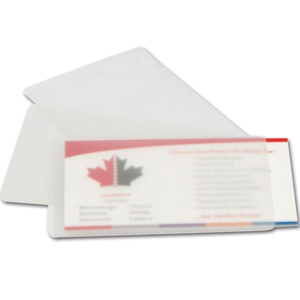 Laminating Pouch Business Card 5mil 2 1/4" x 3 3/4", 500pcs