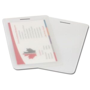 Laminating Luggage Tag 7mil with slot 2 1/2" x 4 1/4" 500pcs