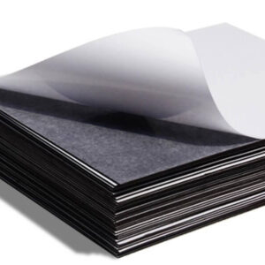 Flexible 12"x18" Adhesive Magnetic Sheets 15 mil