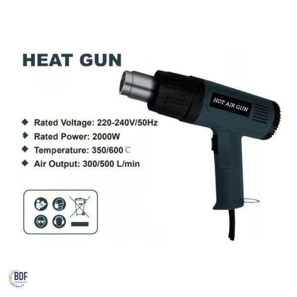 Pistolet à air chaud BDF - Image 2