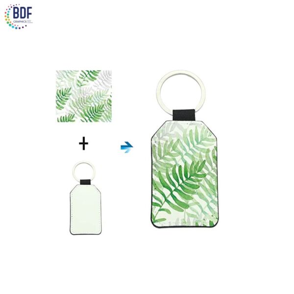 PU Leather Key Chain Barrel - Image 2