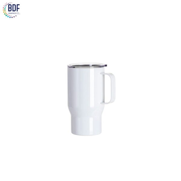 18oz Sublimation Stainless Steel Travel Car Tumbler with Handle&Lid - Image 2