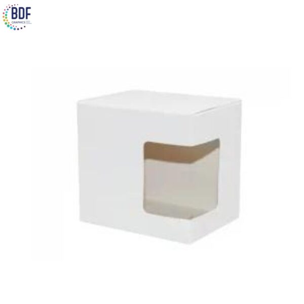Sublimation 11oz Fabric Mug Box with Window - Image 2