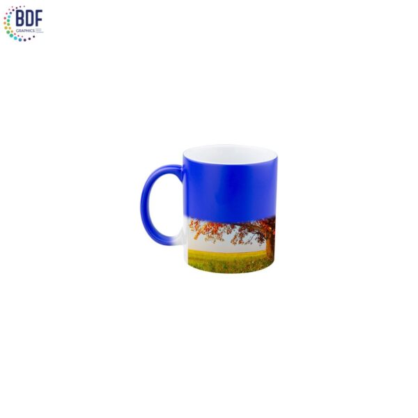 Sublimation 11oz Color Changing Mug (Black, Red, Blue Semi-Glossy) - Image 3