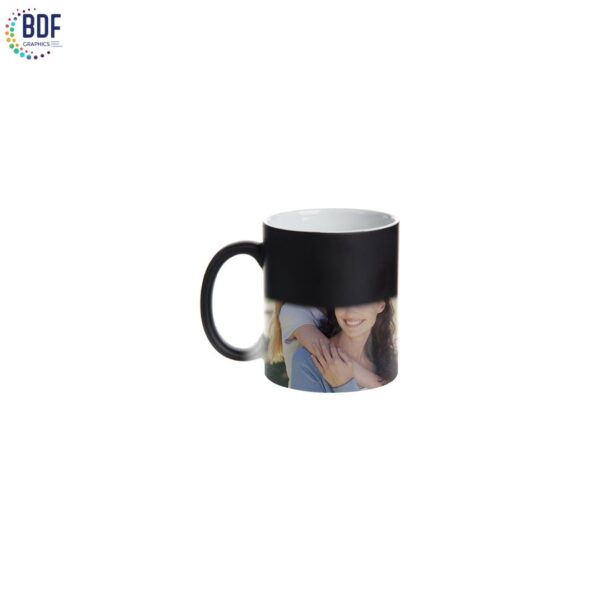 Sublimation 11oz Color Changing Mug (Black, Red, Blue Semi-Glossy) - Image 2