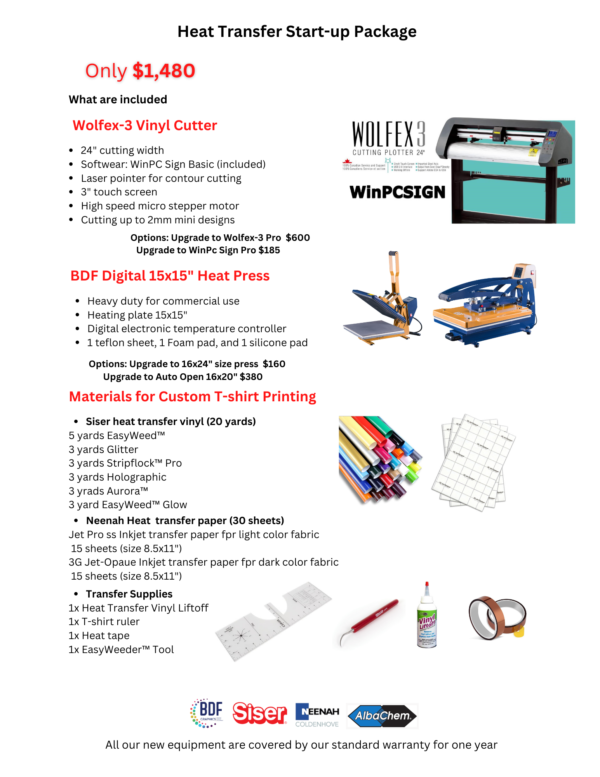 BDF Heat Transfer Start-up Package #1