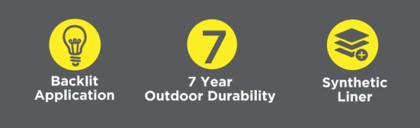 Lumina® 48"- 2520 Premium Cast Translucent Film With Synthetic Liner - Image 3