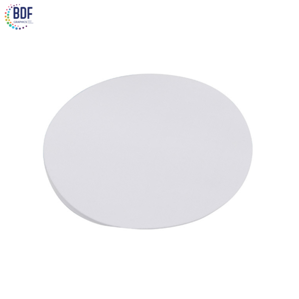 Sublimation Round Gummed Badge Heat trasnfer 3"
