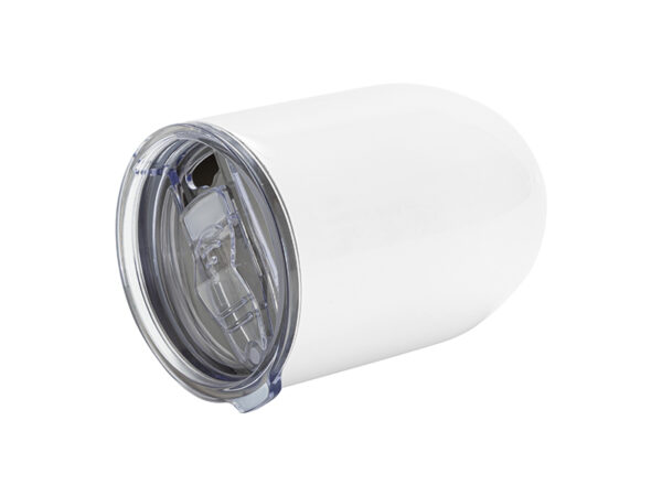 Sublimation White Stainless Steel Wine Cup