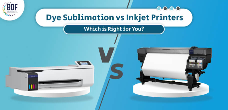 Dye Sublimation vs Inkjet Printers: Which is Right for You?