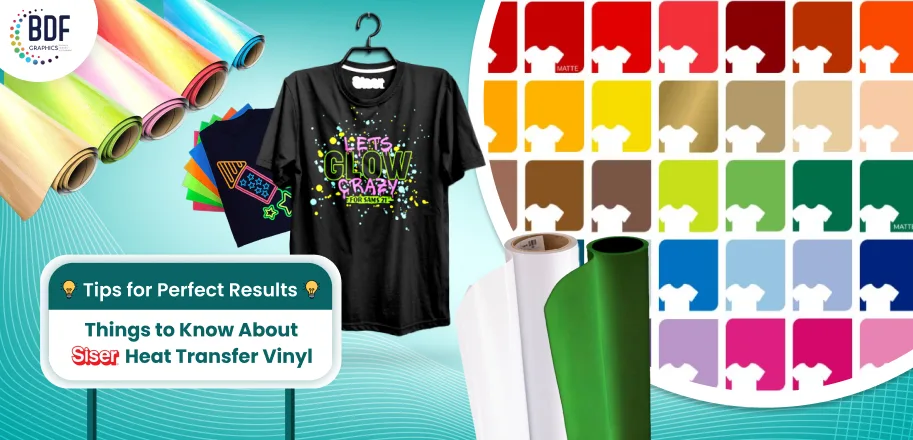 Things to Know About Siser Heat Transfer Vinyl