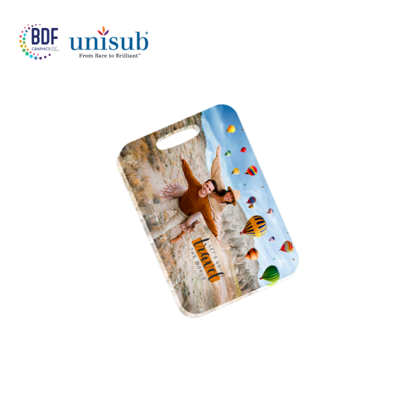 Acrylic Bag Tag - Rectangle